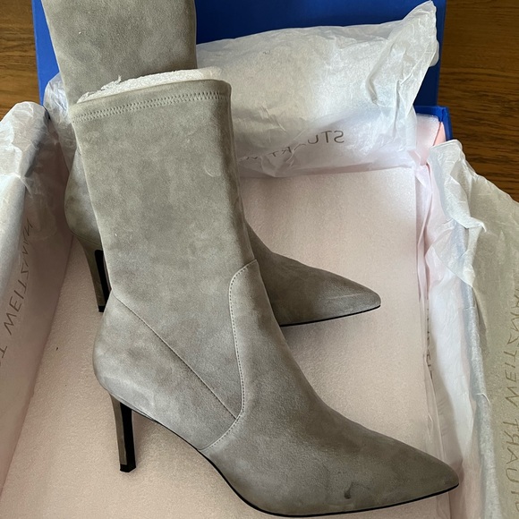 Stuart Weitzman Size 9 Sock Booties - Picture 9 of 12